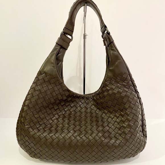 Bottega Veneta ‘Campana’ Intrecciato Hobo Bag - Picture 2 of 16